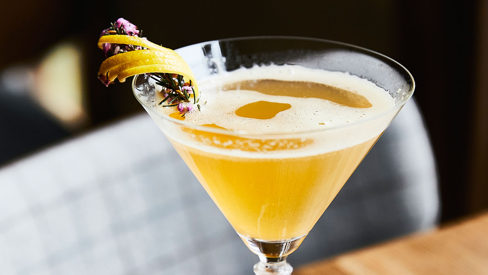 cocktail at King Tide Restaurant at Kimpton River Place located in Portland Oregon