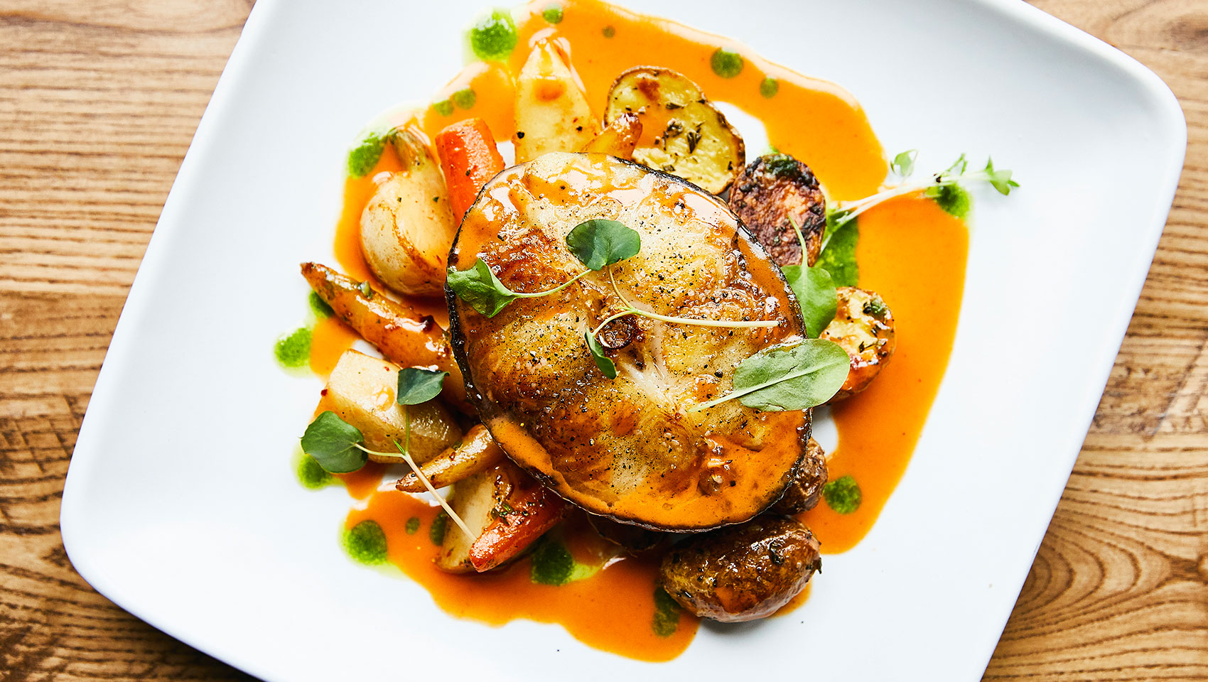 delicious food at King Tide Restaurant at Kimpton River Place located in Portland Oregon